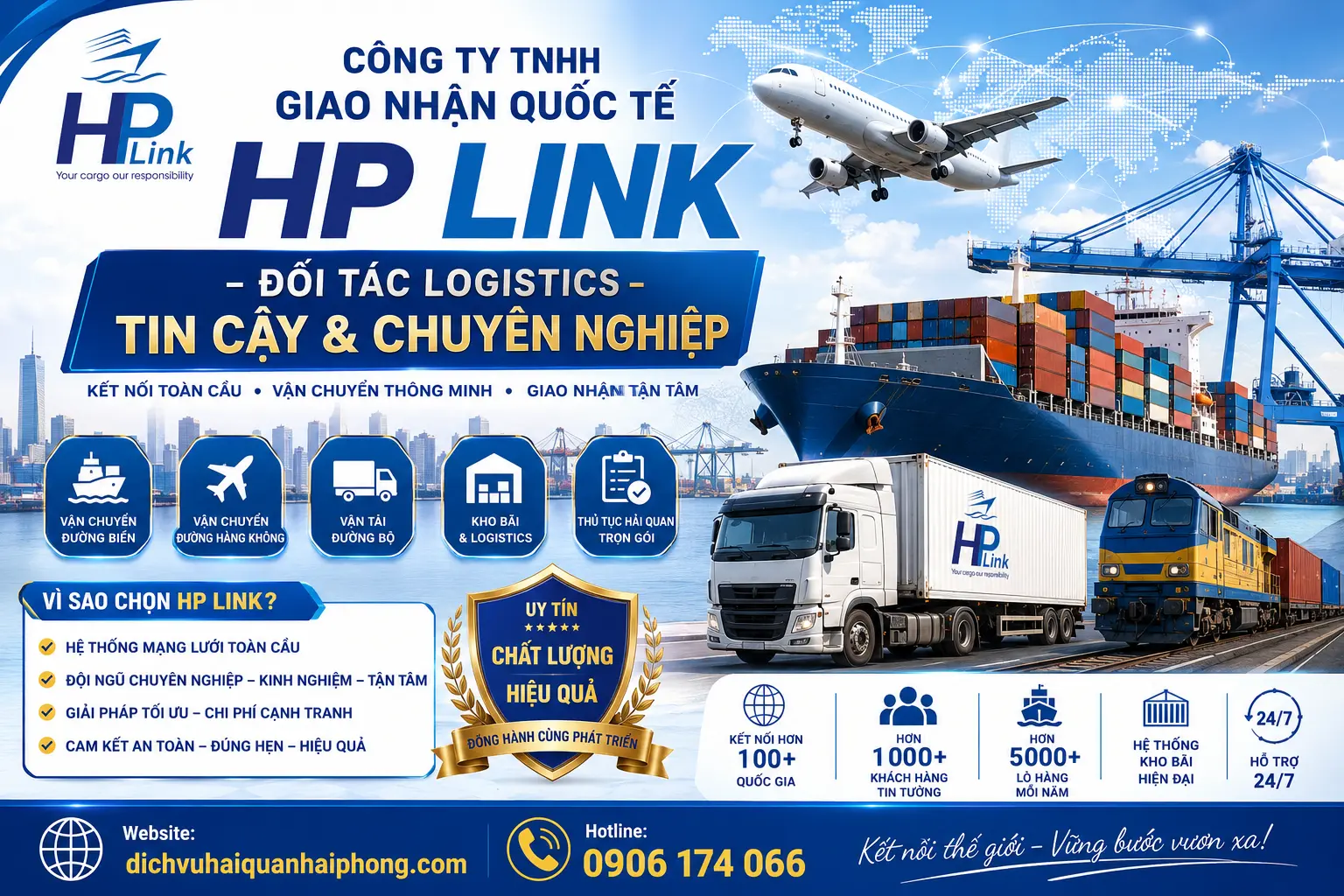 Công ty TNHH Giao nhận quốc tế HP LINK (HP LINK Logistics)